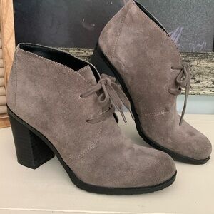 Franco Sarto, Nashville Grey Leather Booties